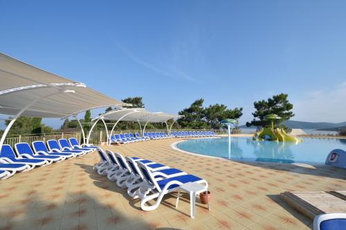 Bazén v ubytování La Blanche Island Bodrum nebo v jeho okolí