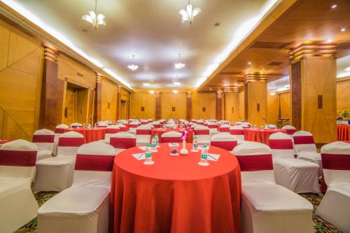 El área de trabajo o centro de convenciones de Ramoji Film City- Sitara Luxury Hotel