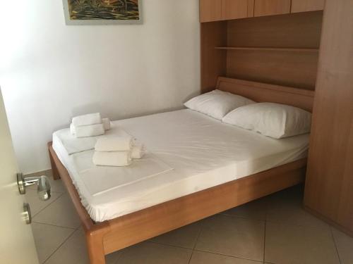 Ένα ή περισσότερα κρεβάτια σε δωμάτιο στο Apartment Jadranka