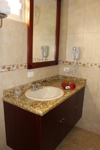 Koupelna v ubytování Hotel Joshed Imperial