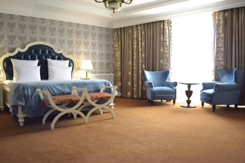 Χώρος καθιστικού στο Sultan Plaza hotel
