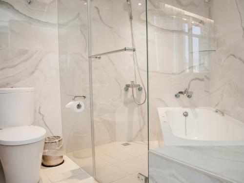 Vannituba majutusasutuses KDM Hotel