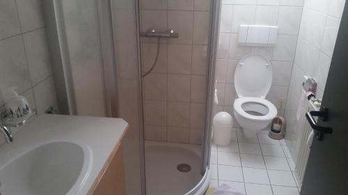 Koupelna v ubytování Gite rural a Bivels
