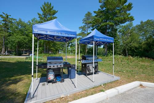 BBQ facilities available to guests at the hotel