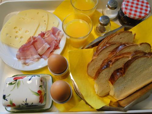 Comida en el bed and breakfast o alrededores