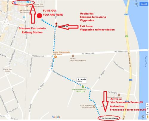 a map of the subway line in jerusalem at La Palma in Domodossola