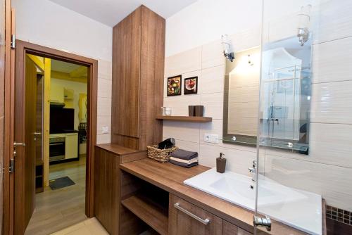 Kúpeľňa v ubytovaní Chopok Juh Apartman Horec