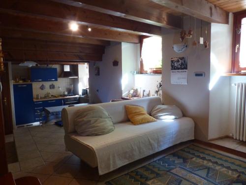 Kuchyňa alebo kuchynka v ubytovaní B&B Vecchio Torchio di Bard