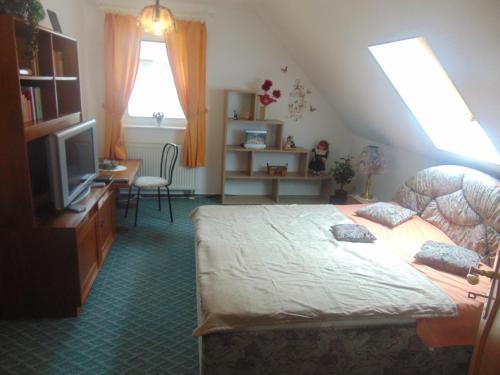 Letto o letti in una camera di Ferienhaus Emmelie