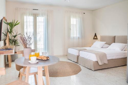 Katil atau katil-katil dalam bilik di Argostoli Marina Suites