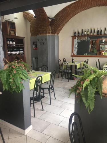 Restaurace v ubytování Cavallo Bianco