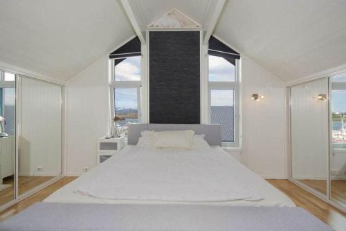 Ένα ή περισσότερα κρεβάτια σε δωμάτιο στο Lilleeid Lodge