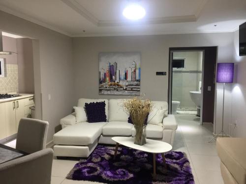 Posezení v ubytování Malika Apartments
