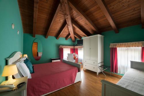 Posteľ alebo postele v izbe v ubytovaní Country Hotel Al Gallo