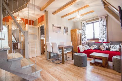 Posedenie v ubytovaní Apartamenty Rockus LUX & SPA Zakopane