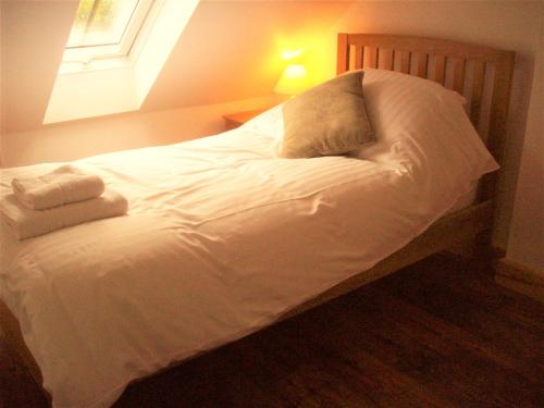 Postel nebo postele na pokoji v ubytování Homestead Stables