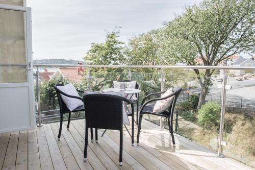 Villa Evalottaにあるバルコニーまたはテラス