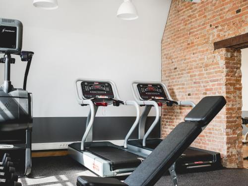 Fitness centrum a/nebo fitness zařízení v ubytování Nääs Fabriker Hotell & Restaurang