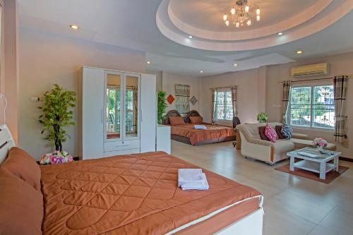 O zonă de relaxare la Siam@Sea Resort