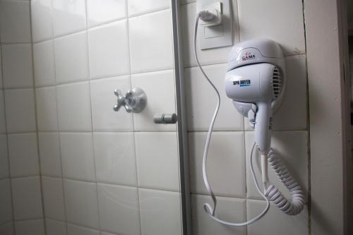 Koupelna v ubytování Hotel Dois Irmãos