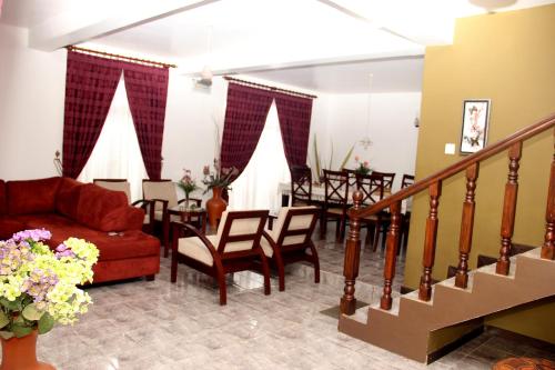 Seating area sa Perera Homestay