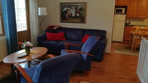 Η κουζίνα ή μικρή κουζίνα στο Levin Alppi 3 A 1 Apartment
