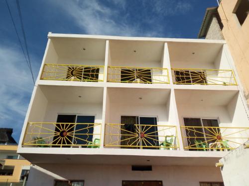 Posada El Balcon tesisinde bir balkon veya teras