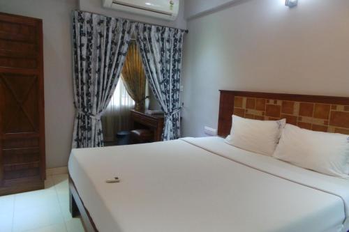 Posteľ alebo postele v izbe v ubytovaní Hotel Span