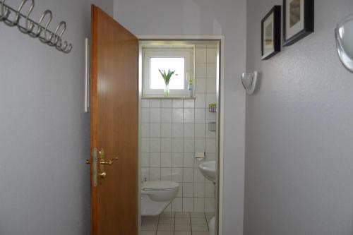 Kupaonica u objektu Gaestehaus Feldmann