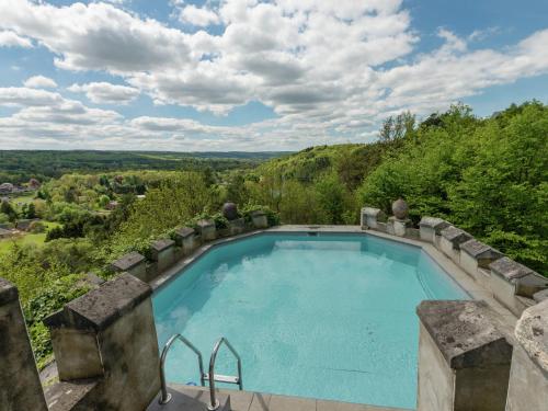 The swimming pool at or close to Cozy Castle in Spa with Sauna and Private Pool