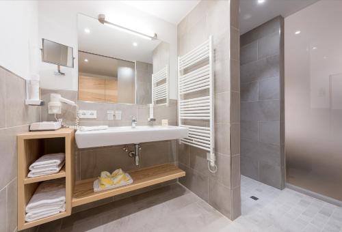 Kúpeľňa v ubytovaní Hotel Leonhard
