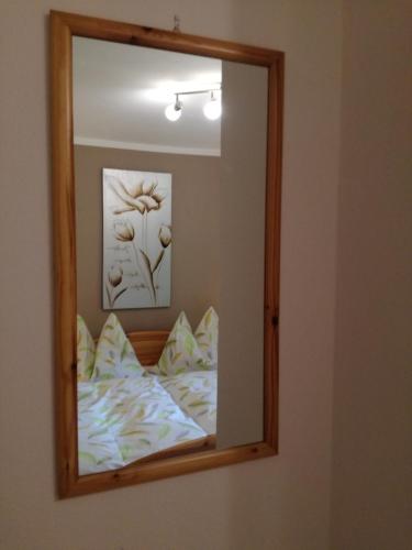 Postel nebo postele na pokoji v ubytování Apartment Knablhof