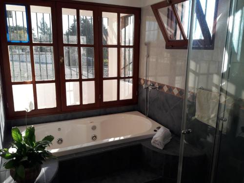 Kylpyhuone majoituspaikassa La Niña