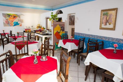 Restoran atau tempat lain untuk makan di Pousada Kanaxuê - Frente Mar e Lagoa