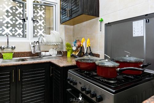 Η κουζίνα ή μικρή κουζίνα στο Casa Mayana