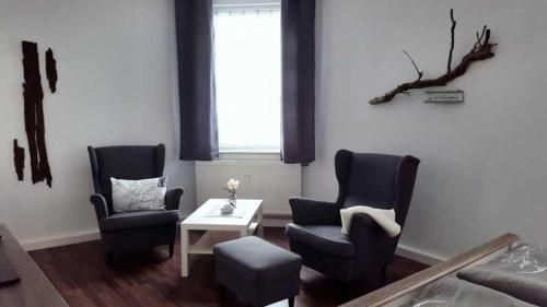 Гостиная зона в Ferienwohnungen Haus Sarah