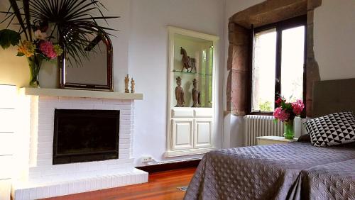 Posezení v ubytování Hostal Palacio Jaureguia