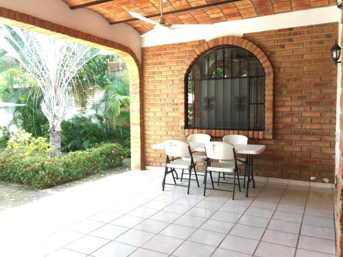 Patio nebo venkovní prostory v ubytování Villas del monteón