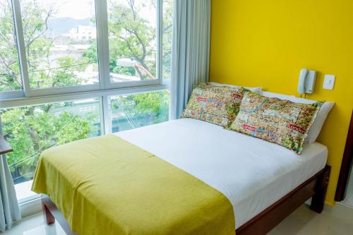 Katil atau katil-katil dalam bilik di Hotel Sierra Nevada