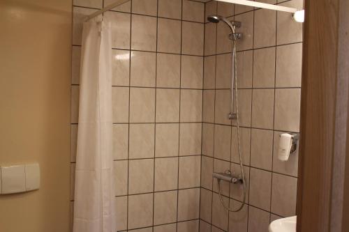 Ванная комната в North Star Hotel Olafsvik