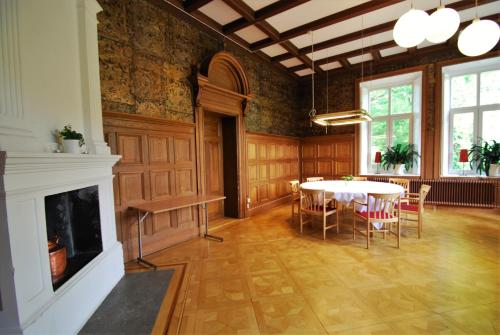 Posezení v ubytování Hellidens Slott
