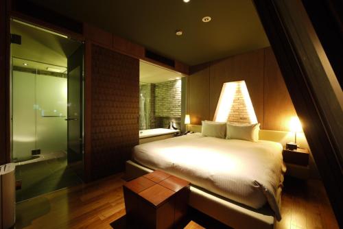 Katil atau katil-katil dalam bilik di Shibuya Granbell Hotel