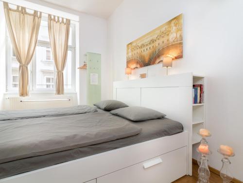 Postel nebo postele na pokoji v ubytování Central Vienna-Living