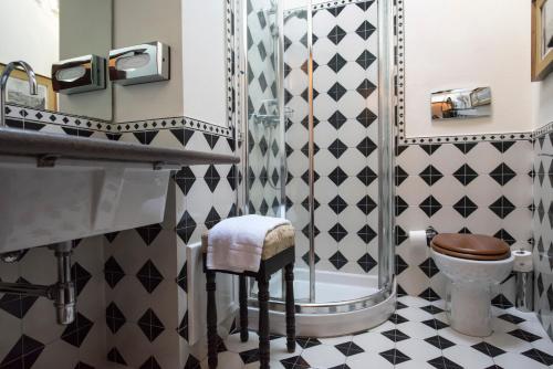 Kúpeľňa v ubytovaní Hotel Lucrezia