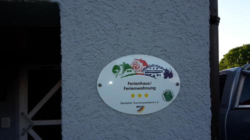 Certifikát, hodnocení, plakát nebo jiný dokument vystavený v ubytování Ferienwohnung Mau