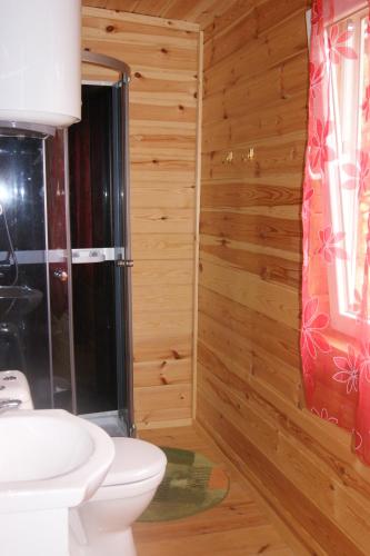 Ванная комната в Traku Horizontai