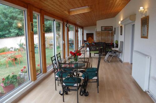 Posezení v ubytování Villa Panoramique