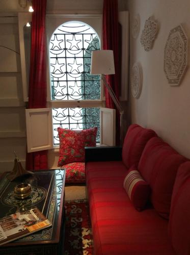 Coin salon dans l'établissement Dar Sultan