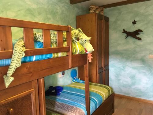 Postel nebo postele na pokoji v ubytování Mi rincón en Gavín