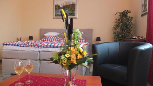 Χώρος καθιστικού στο Country House Baranjski Tulipan